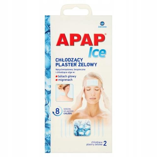  APAP Ice Cooling gel flaster 2 kom