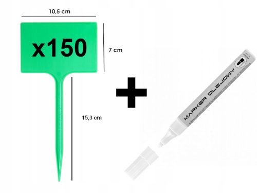  Samostojeća ploča zelena 105 x 22 cm 150 kom.