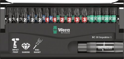  Wera Impaktor/30 Bit-Check set bitova 057690