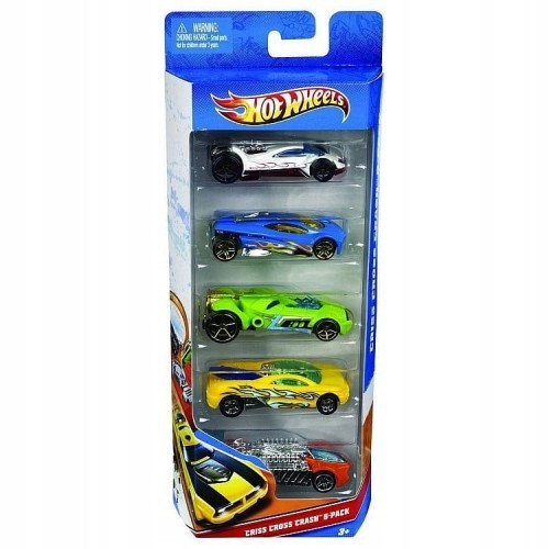  Mattel Hot Wheels Action HFV85 autići 5 kom.