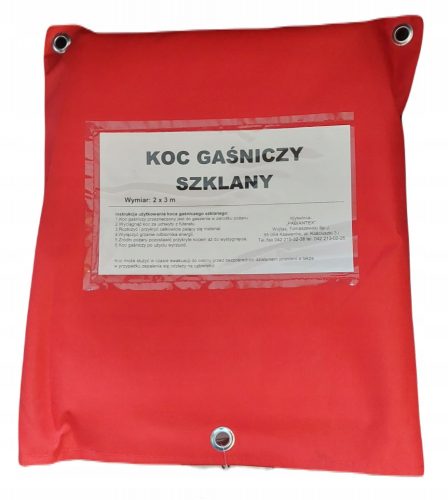  Staklena protupožarna deka POLISH OHS FIRE PROTECTION 200x300cm