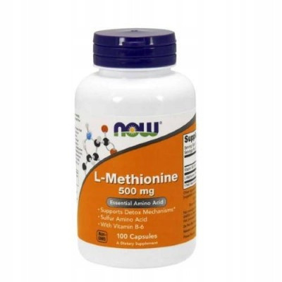  Now Foods L-metionin kapsule 500 mg aminokiseline 100 kom.