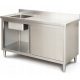  GASTRONOMSKI RADNI STOL, BAZEN, INOX SUDOPER, 150 CM