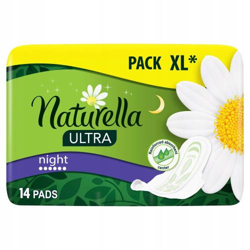  Naturella Ultra Night Veličina 4 Higijenski ulošci s krilcima x14