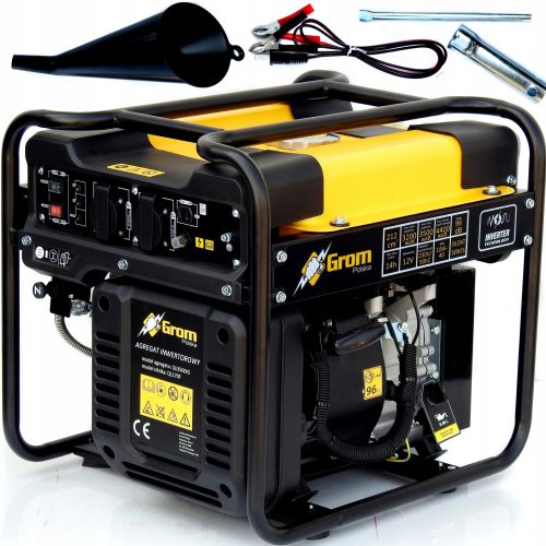  Prijenosni monofazni generator Grom Polska 4400 W benzin