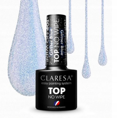  CLARESA TOP NO WIPE GLITTER TOP HYBRID GLITTER TOP BLUE 5G