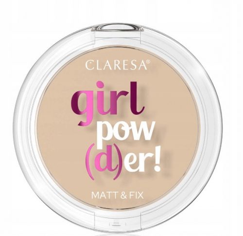  Claresa Girl puder 02 Natural Beige 12 g