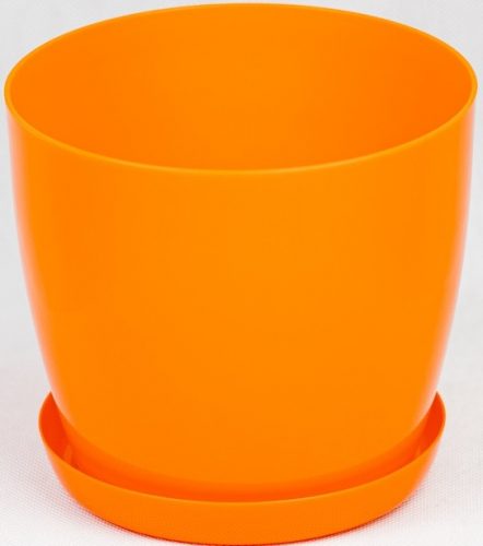  BratGO saksija 28 cm x 28 x 25,1 cm promjer 28 cm plastične nijanse narančaste