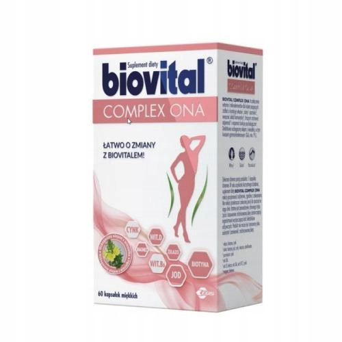  Dodatak prehrani Biovital Complex Ona 60 kapsula