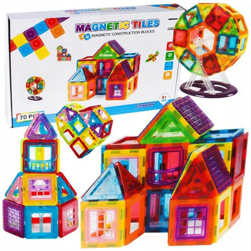  AIG Magnetic Tiles 3D magnetni blokovi 70 kom.