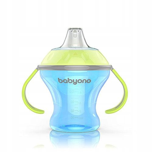  Babyono 1456 šalica za gutanje 180 ml plava