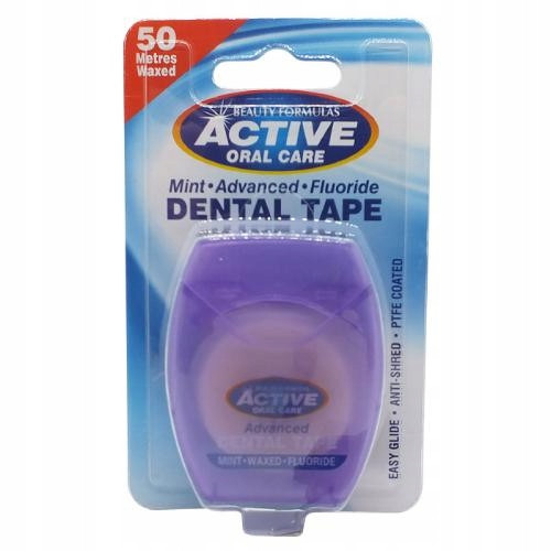  Beauty Formulas Dental Tape mint voštana traka s fluorom 50 metara