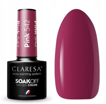  Claresa Hybrid Pink 542 ružičasti nokti BLASZ