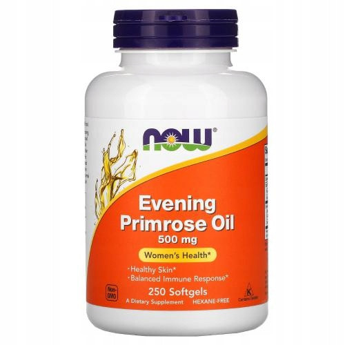  Dodatak prehrani Now Foods Evening Primrose Oil ulje noćurka kapsule 250 kap. ml 250 kom.