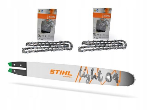 Vodilica pile - VODILICA + 2 LANCA 35cm 3/8 1.3 ORIGINAL STIHL 017 018 023 025 MS1230