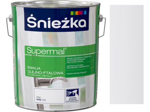  Uljno-ftalna boja Supermal F100 bijela 10 l