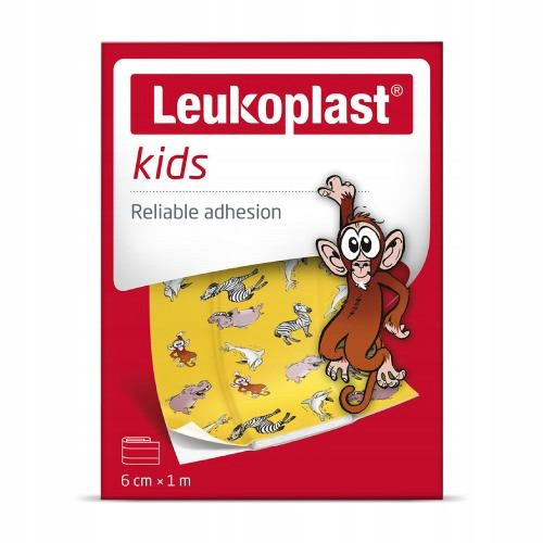  Leukoplast KIDS flaster s oblogom 6cm x 1m