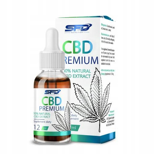  SFD CBD PREMIUM PRIRODNI EKSTRAKT 12 ml 10% CBD ulja