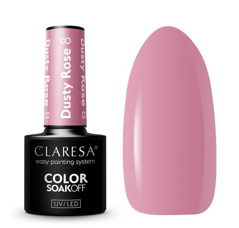  CLARESA Dusty Rose 8 hibridni lak za nokte