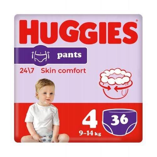  Huggies pelene Jumbo hlače Veličina 4 36 kom.