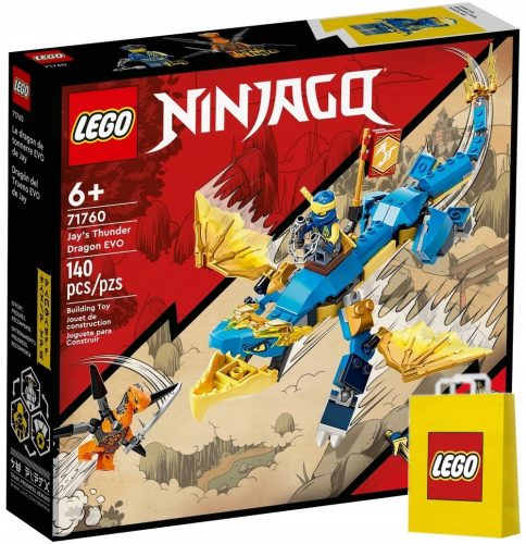  LEGO Ninjago Jay's Thunder Dragon EVO 71760 + LEGO papirnata vrećica