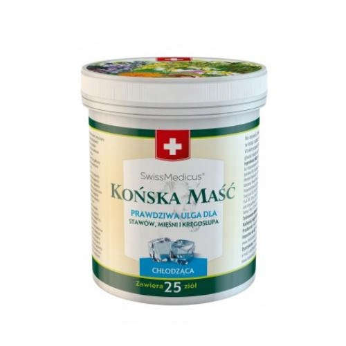  Herbamedicus mast za mišićno-koštane bolove SwissMedicus konjska rashlađujuća mast 250 ml 250 ml 300 g