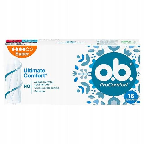  Johnson&Johnson OB ProComfort super tamponi 16 kom