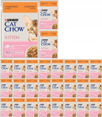  PURINA CAT CHOW Kitten s puretinom i tikvicama 26x85g