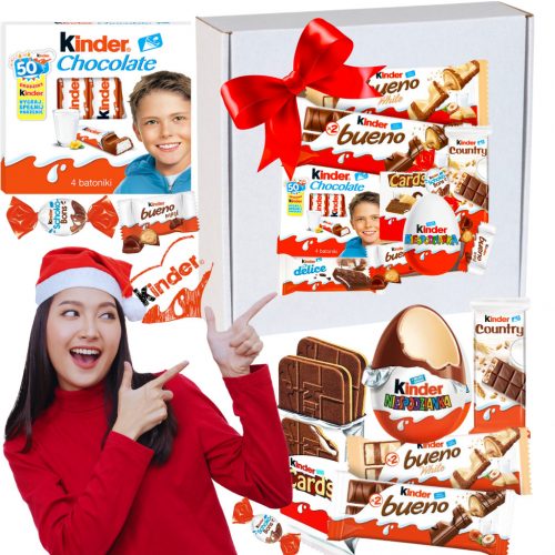  Kinder Sweets Box set Djeda Božićnjaka