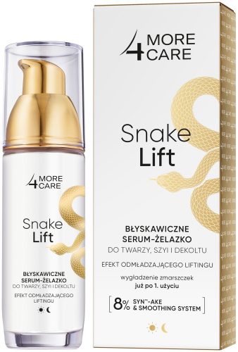  More4Care Snake Lift Instant serum-pegla za lice, vrat i dekolte 35 ml