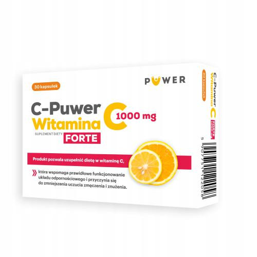  Dodatak prehrani Puwer vitamin C kapsule 30 kom.