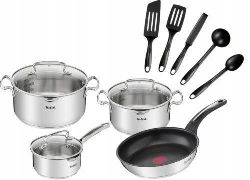 Tefal Duetto+ set lonaca, nehrđajući čelik, 6 kom.