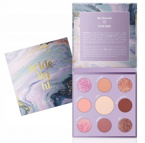  CLARESA BRIDE LIGHT PALETTE 9 SJENILA