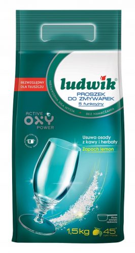  Ludwik prašak za perilicu posuđa s 5 funkcija 1,5 kg