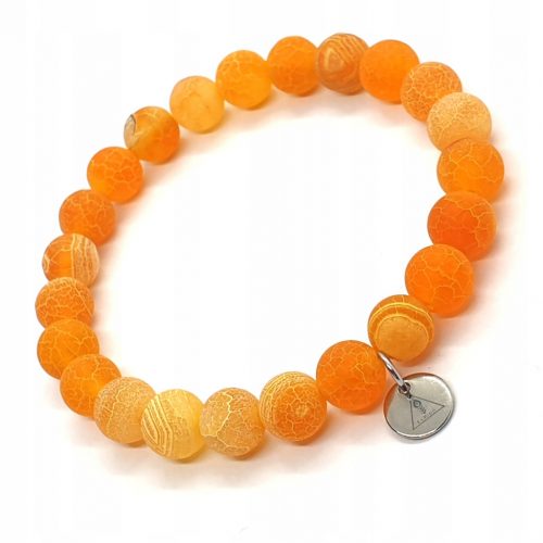  LaReine Basic NARUKVICA Stones Agate Orange