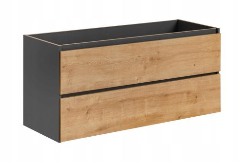  Ormarić za umivaonik Monako Grey Oak 120 cm