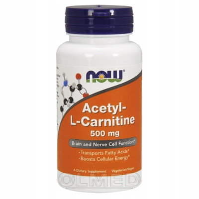  Now Foods Acetyl-L-Carnitine kapsule 500 mg 200 kom.