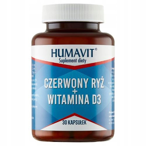  Humavit dodatak prehrani crvena riža plus vitamin D3 kapsule 30 kom.