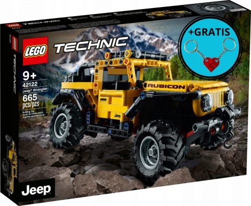  LEGO Technic Jeep Wrangler 42122 + Lego privjesak srce