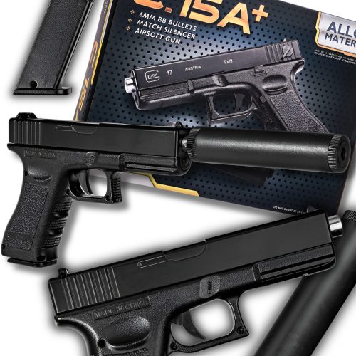  METALNA REPLIKA PUŠKE C15A+ GLOCK 17 ASG