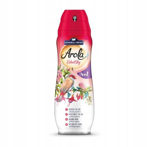  Osvježivač zraka u spreju (aerosol) Arola 300 ml 400 g Velvet Sky General