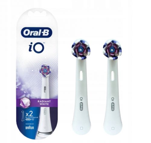  ORAL-B iO RADIANT WHITE VRHOVI 2 KOM