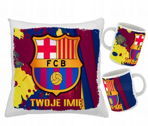  Set ŠOLICA + JASTUK za navijača FC BARCELONA