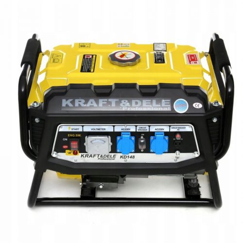  Kraft&Dele prijenosni monofazni generator 3500 W benzin