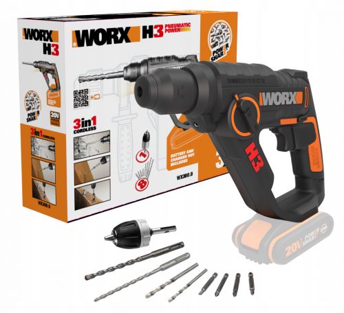  Worx SDS Plus 20 W udarna bušilica