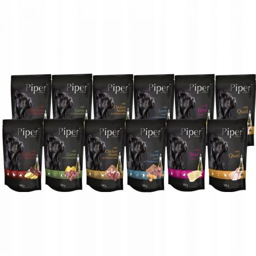  12x500g DOLINA NOTECI PIPER SACHET MIX 6 OKUSA