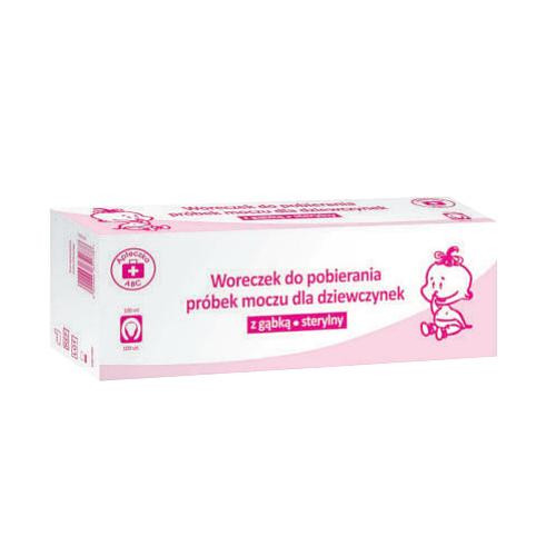  Vrećica za urin za djevojčice, 100 ml (ABC First Aid Kit)