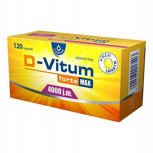  D-Vitum forte Max 4000 IU 120 kapsula