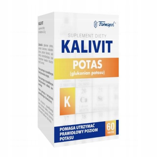  Dodatak prehrani Farmapol Kalivit kalij tablete 60 kom.