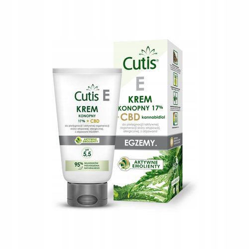  Cutis E CBD krema od konoplje 17% 120 ml